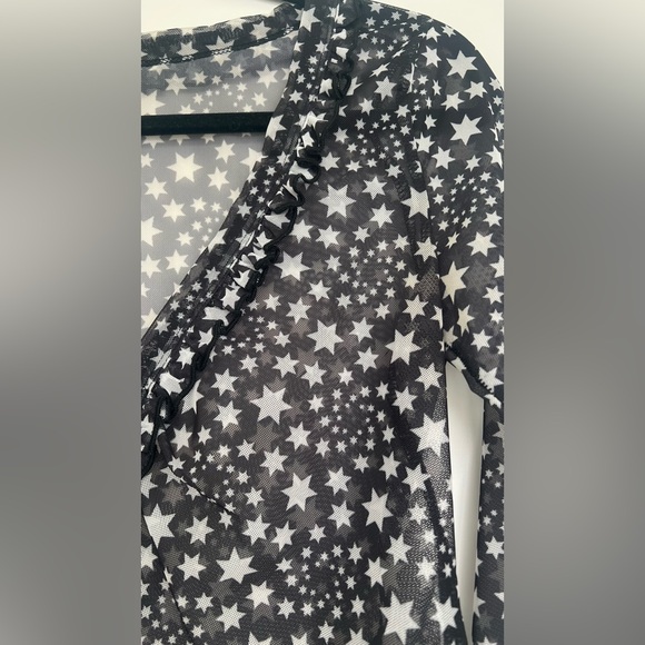 Free People Marne Star Tie-Front Blouse - Picture 4 of 6